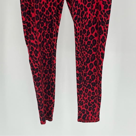 CHICO’S NWT ZENERGY SO SLIMMING PIMA COTTON ANIMAL PRINT WILD POPPY RED ANIMAL - Picture 10 of 13